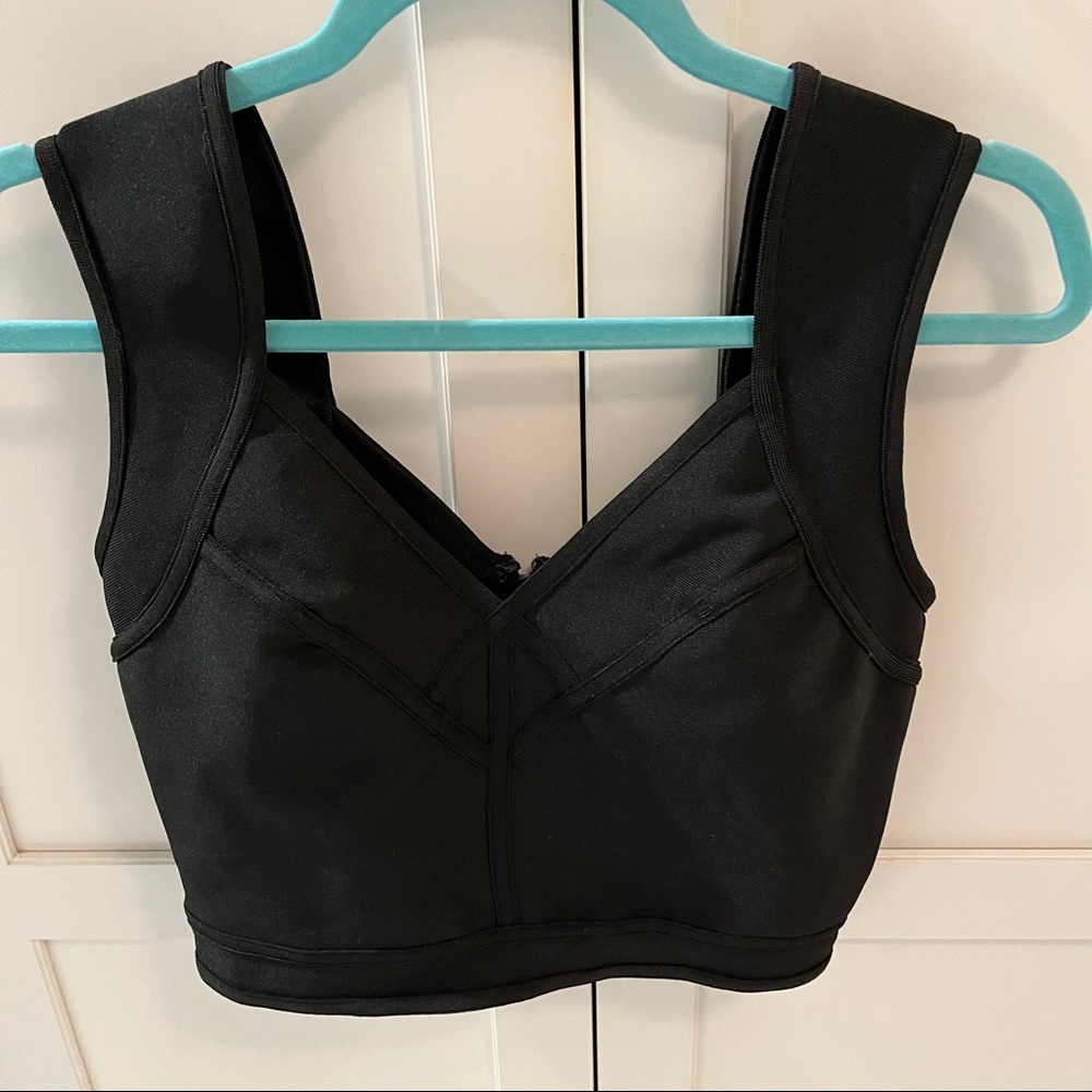 Wow Couture black crop top, size medium